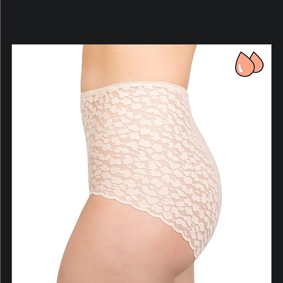 BLOOMERS “sexy granny panties” Cougar lace/Her Highness SneezeProof in “latte”: - Picture 2 of 14